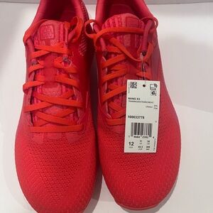 Reebok Nano X3 shoes red training cross fit Sneakers size 12